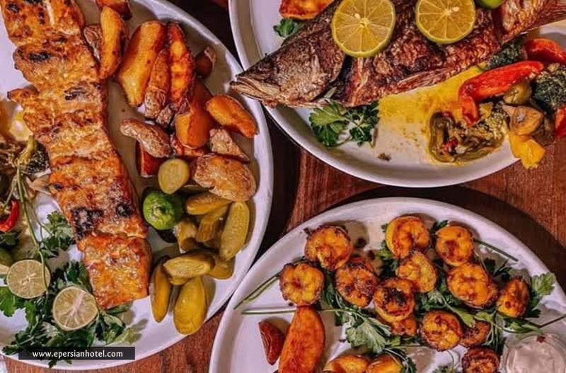 غذاهای باکیفیت در رستوران های کیش